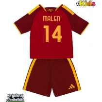 AS Roma Donyell Malen #14 Replica Home Minikit 2026-27 Short Sleeve (+ pants)